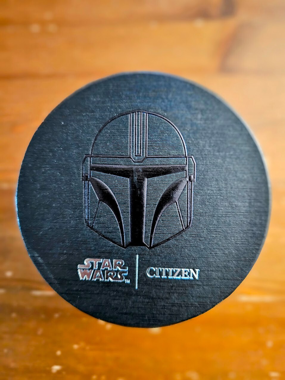 Pre-owned Citizen Eco-drive Men's Star Wars Mandalorian Watch [aw2045-57w]