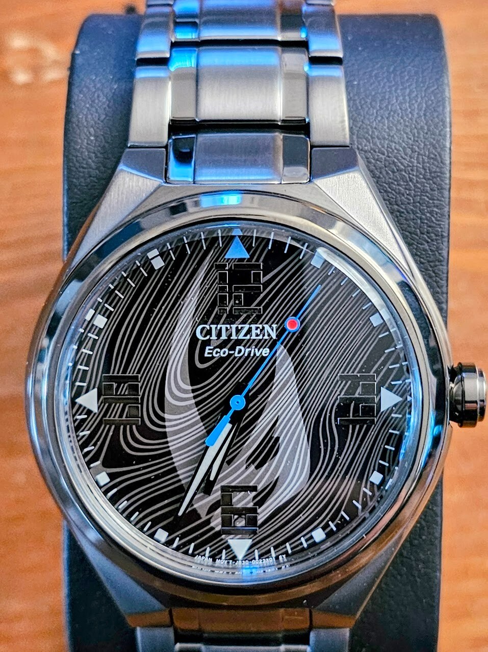 Pre-owned Citizen Eco-drive Men's Star Wars Mandalorian Watch [aw2045-57w]