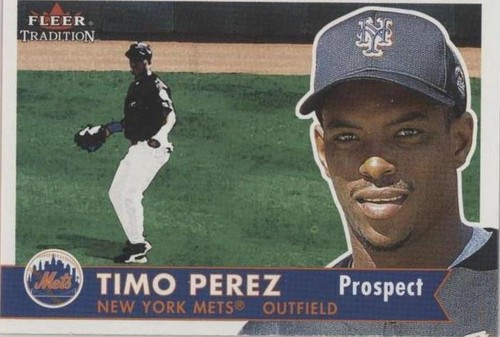 2001 Fleer Tradition - Timo Perez #375
