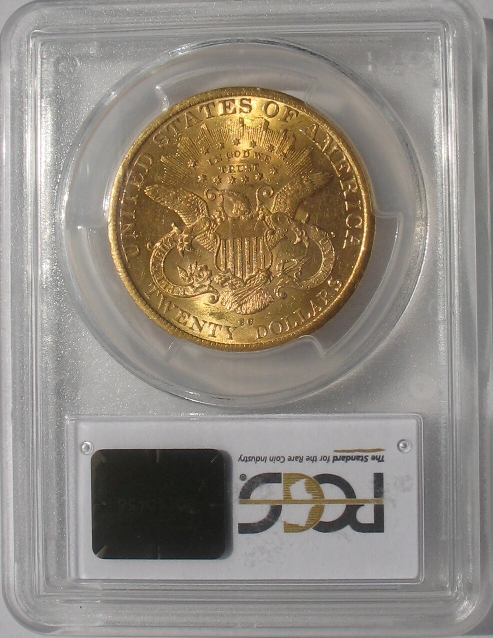 1890-CC Liberty $20 PCGS MS61 -- PCGS Price Guide $12,500