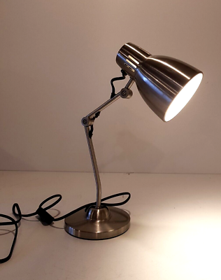 Pewter desk sale lamp