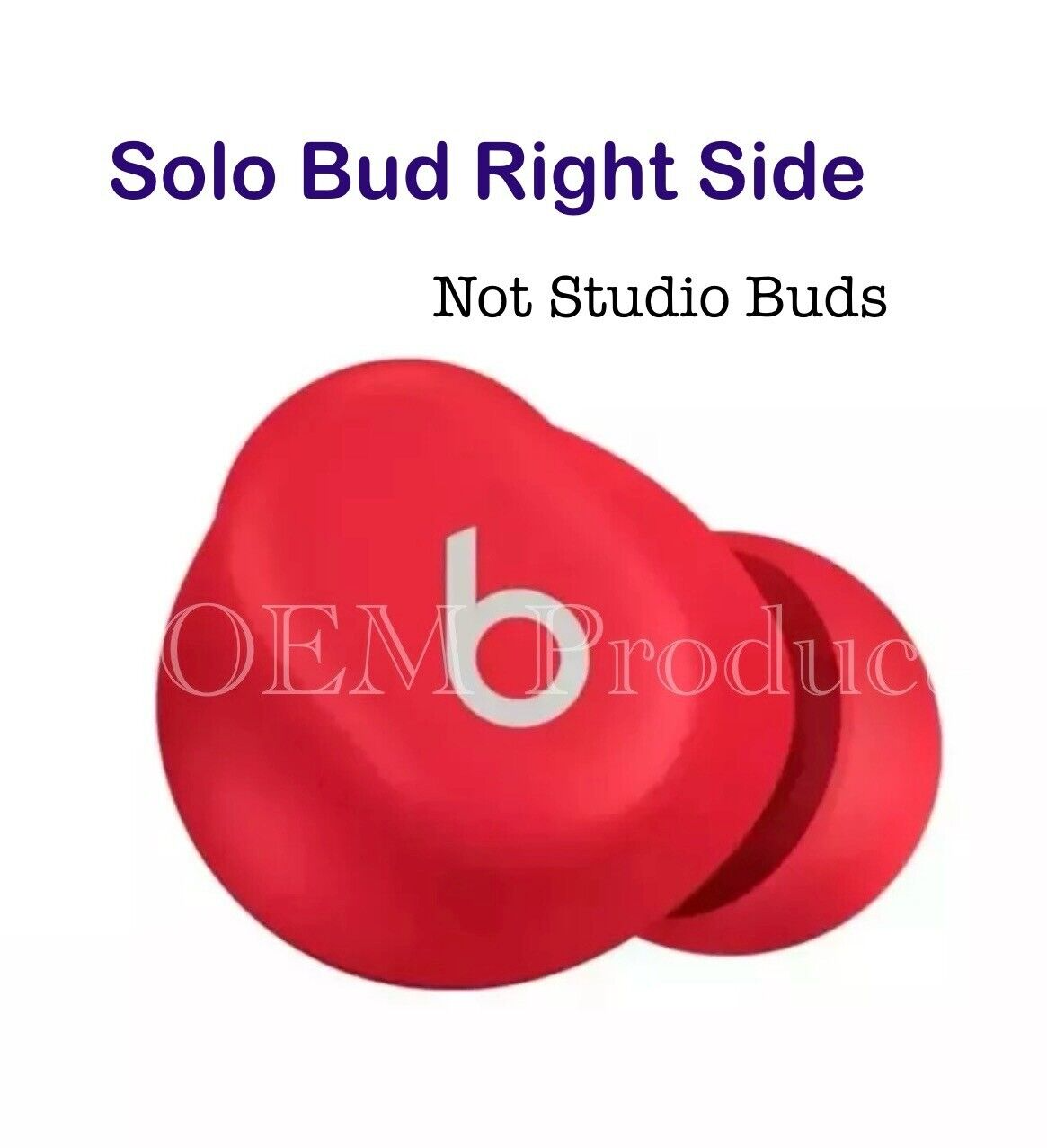 New Original Replacement Beats Solo Buds Right Side A3150