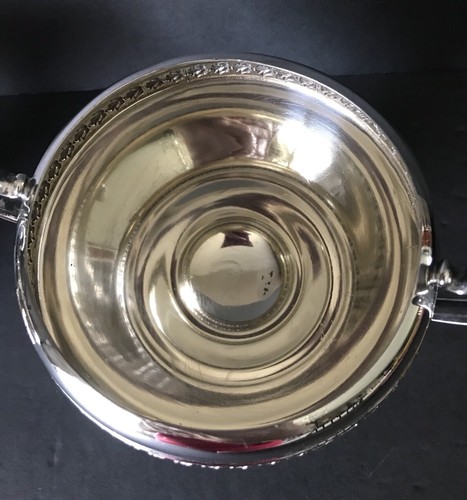 Monarch Plate Brand Silver Plated Creamer And Open Sugar Dish