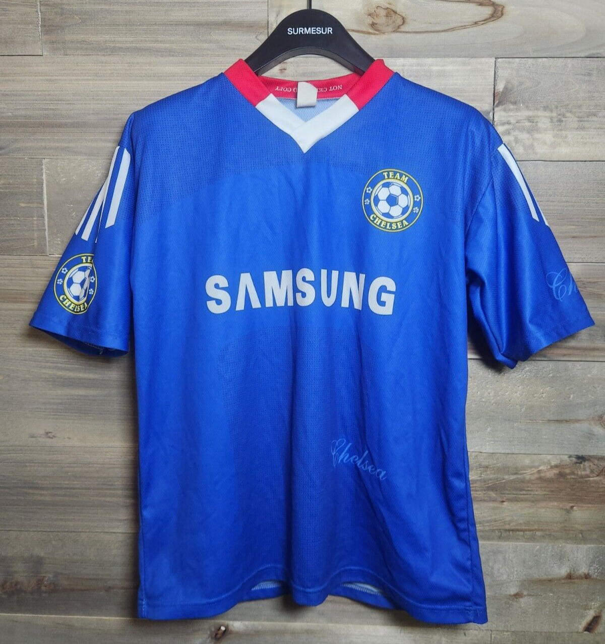 Chelsea FC LAMPARD 8 サッカーシャツ Chelsea FC Frank Lampard #8 mens Medium Blue. Not Certified