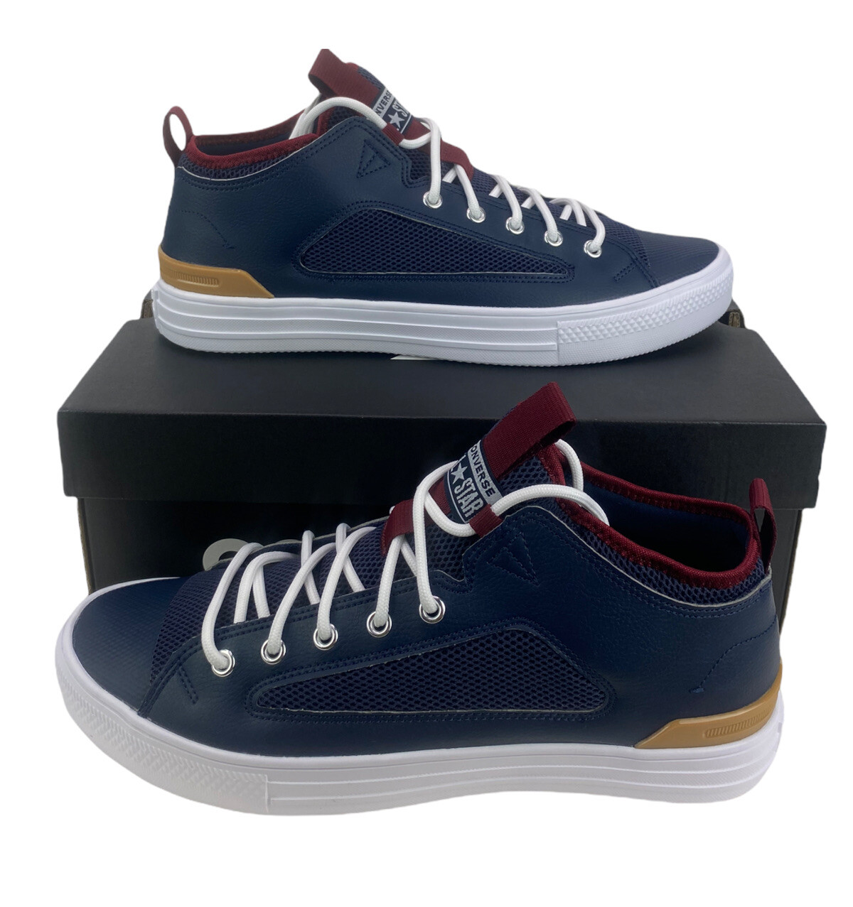 

НОВЫЕ мужские кроссовки Converse Chuck Taylor All Star Ultra Ox Shoes сине-белые, размер 9, Синий, Converse All-Star OX