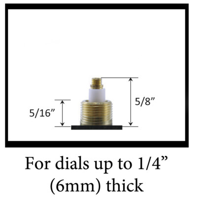 Made in USA Takane C-Cell Battery Clock Movements Kit with Hands, Multiple Size