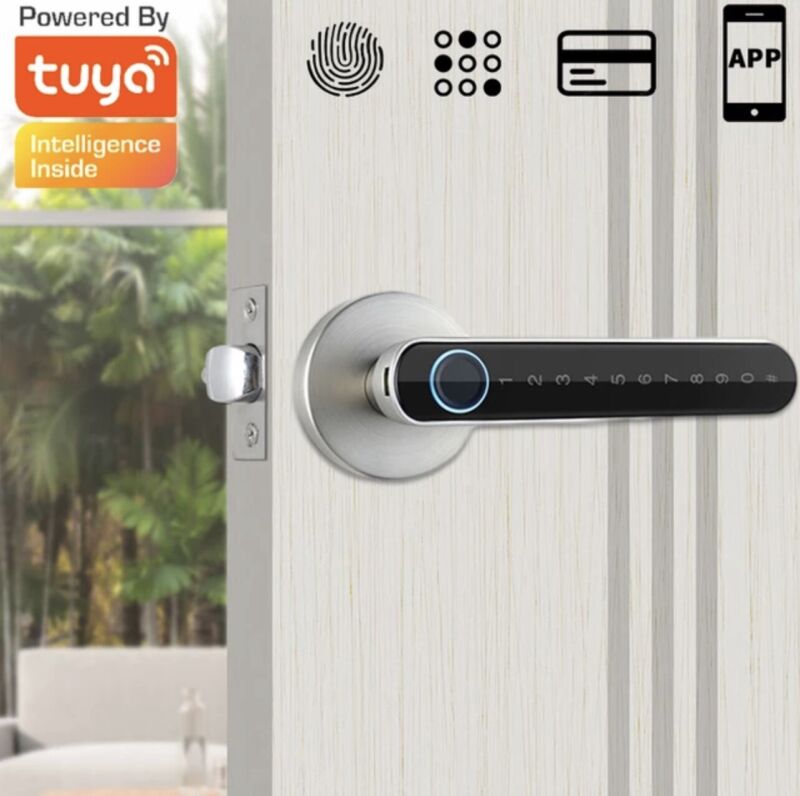Smart Wifi / Fingerprint Door Lock Electronic Door Lock With Key Home
