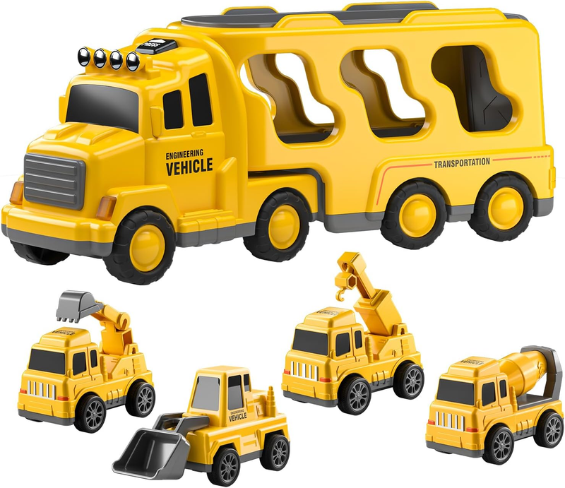 S For Toddlers 3-5 - 5-in-1 Friction Power Vehicle To