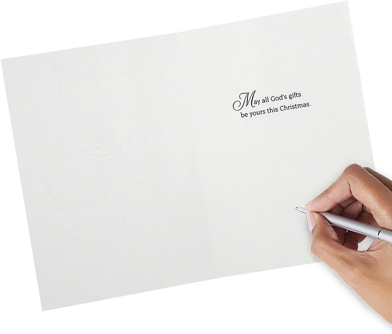  Boxed Christmas Cards Assortment, Elegant Icons (4 Designs, 24 Cards with 