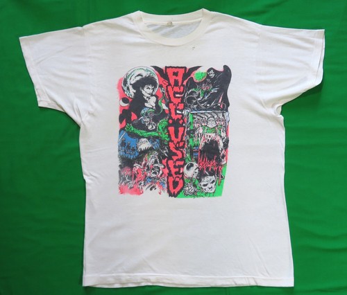 The Accused Vintage T Shirt 1986 Tour 80's Crossover Skate