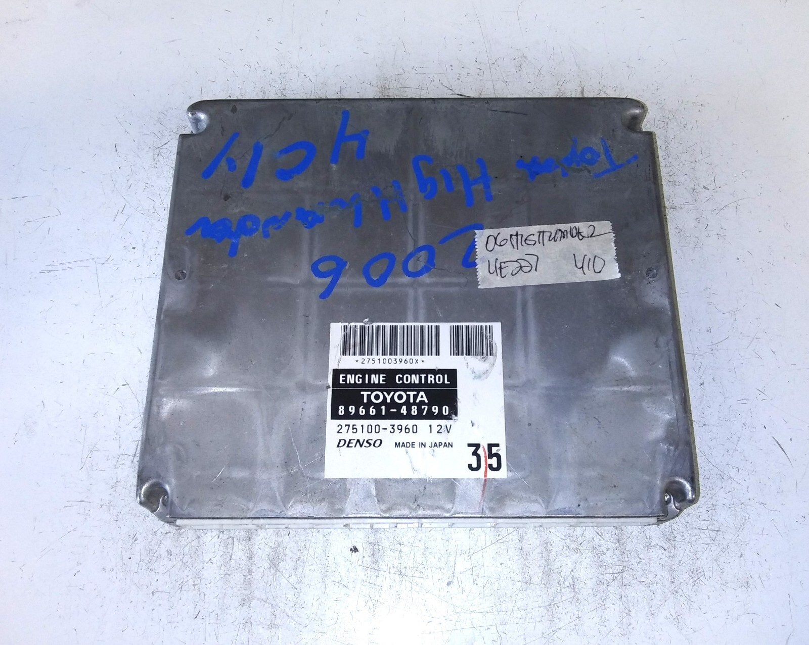 89661-48790 Toyota Highlander 2006 ecm ecu computer | eBay
