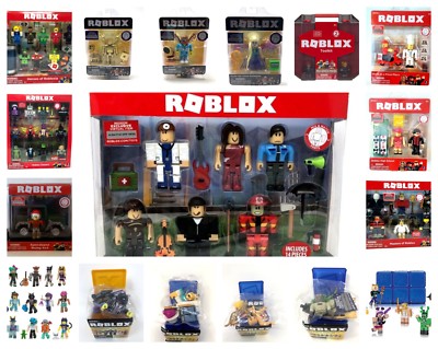 Roblox Toys Many Sets And Figures To Choose From Series 1 2 3 4 Celebrity Gold Us Polybull Com - roblox zombie attack playset figures pvc game toy kids gift box figures series 2