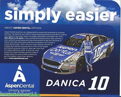 DANICA PATRICK Aspen Dental NASCAR ミニカー 2017 Danica Patrick Aspen Dental NASCAR 1:64 Diecast | eBay