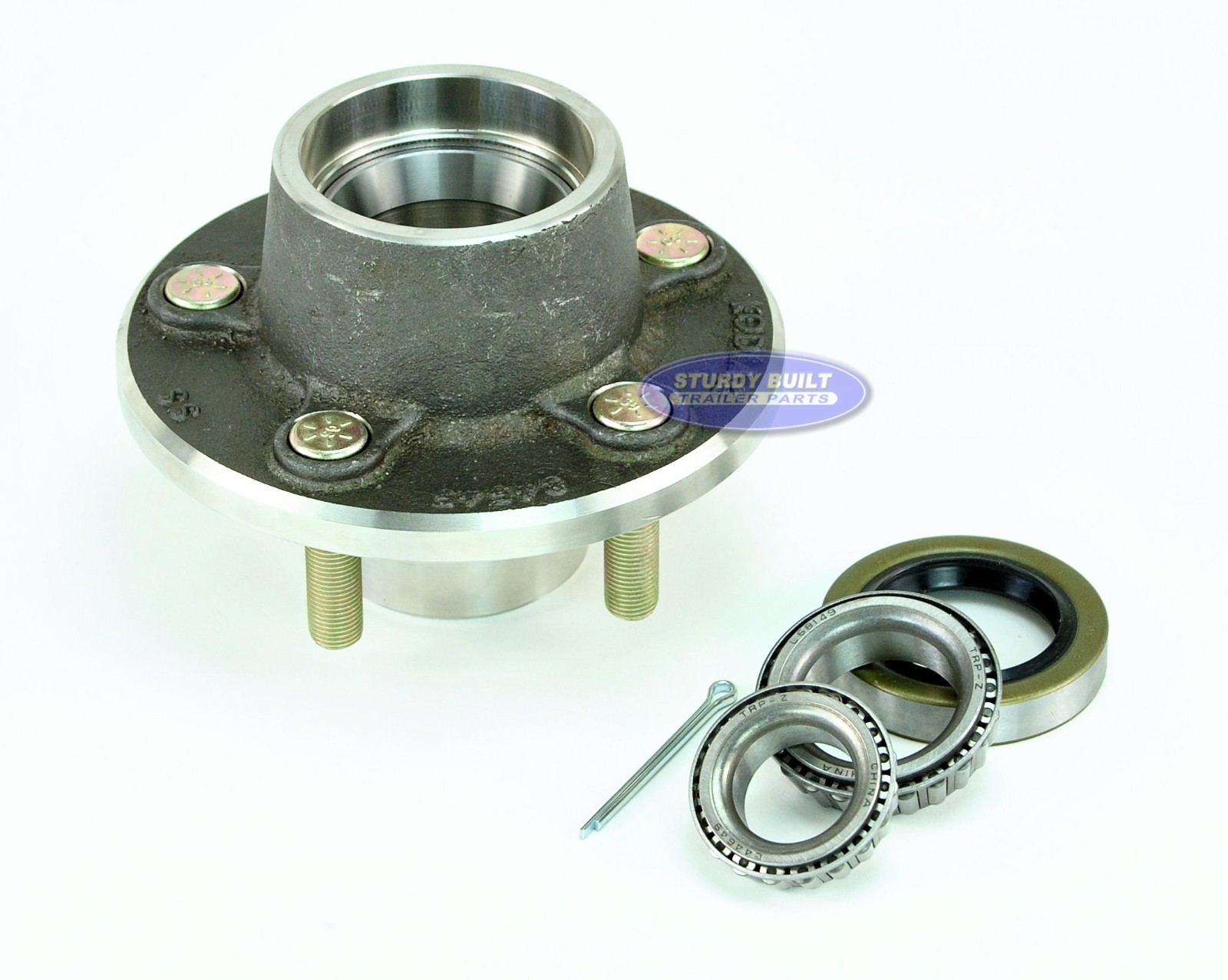 Boat Trailer Stainless Steel Hub 5 Lug 44649 x 68149 1 1/16" x 1 3/8