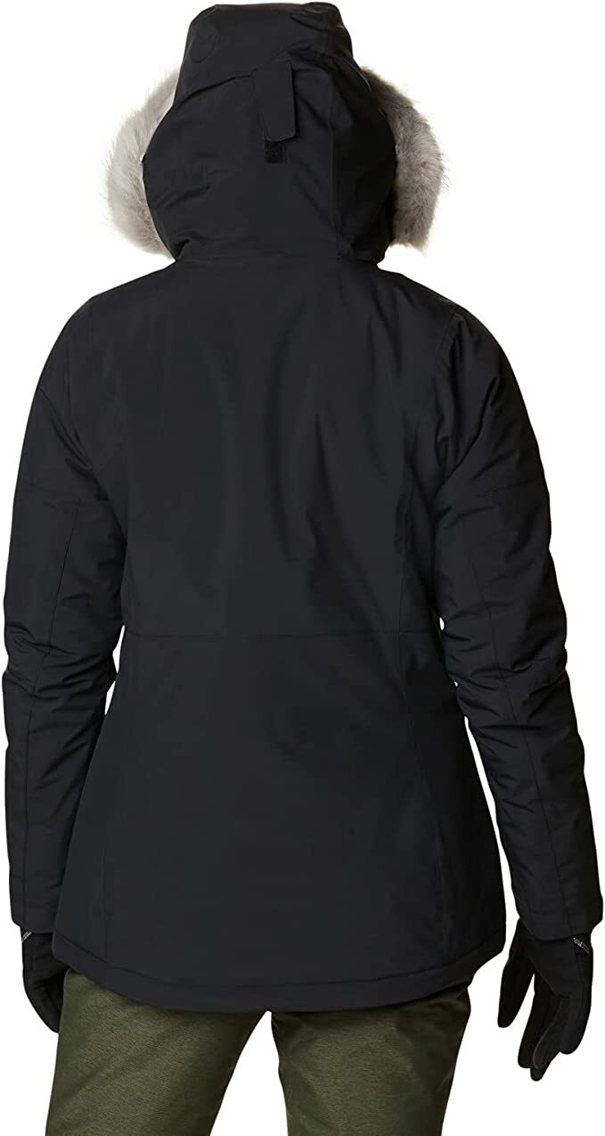 Pre-owned Columbia Women's Ava Alpine Insulated Jacket Black Xs S M Wk0758 Omni Tech