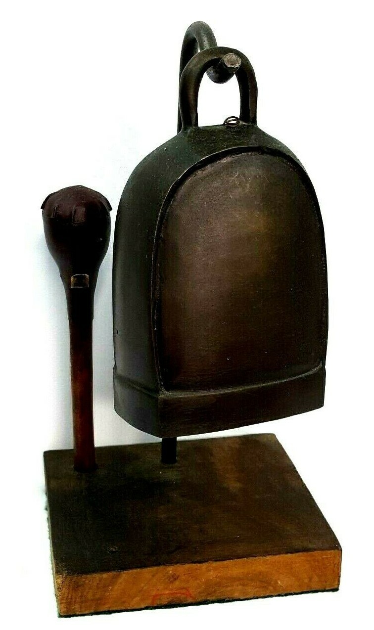 Rustic Metal Bell Gong 10.5