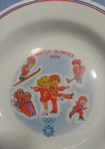 Winter Olympics 1984 Campbell's Kids Bowl~Sarajevo Collectible