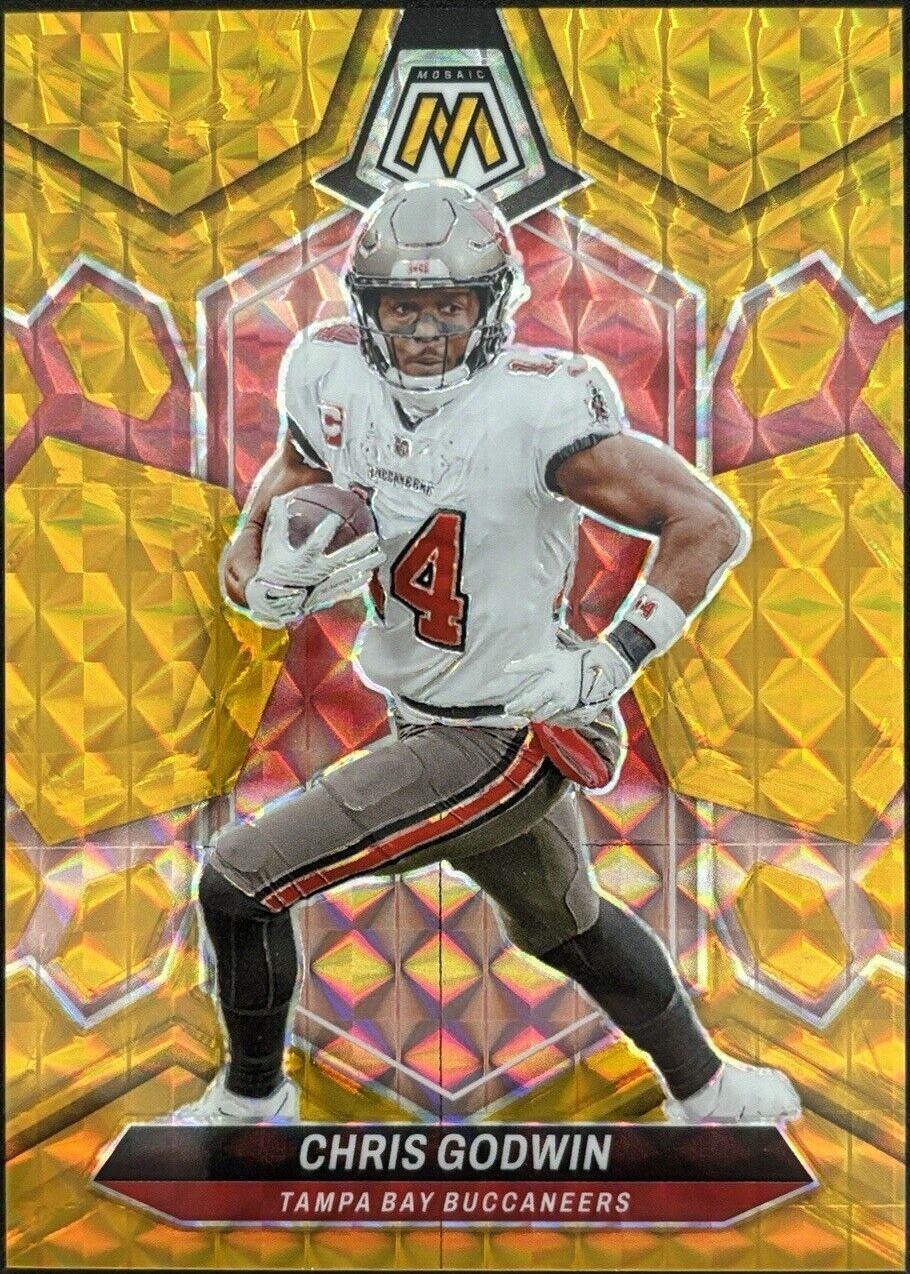 2024 Panini Mosaic - Chris Godwin #207 Gold Mosaic Prizm /10 for sale ...