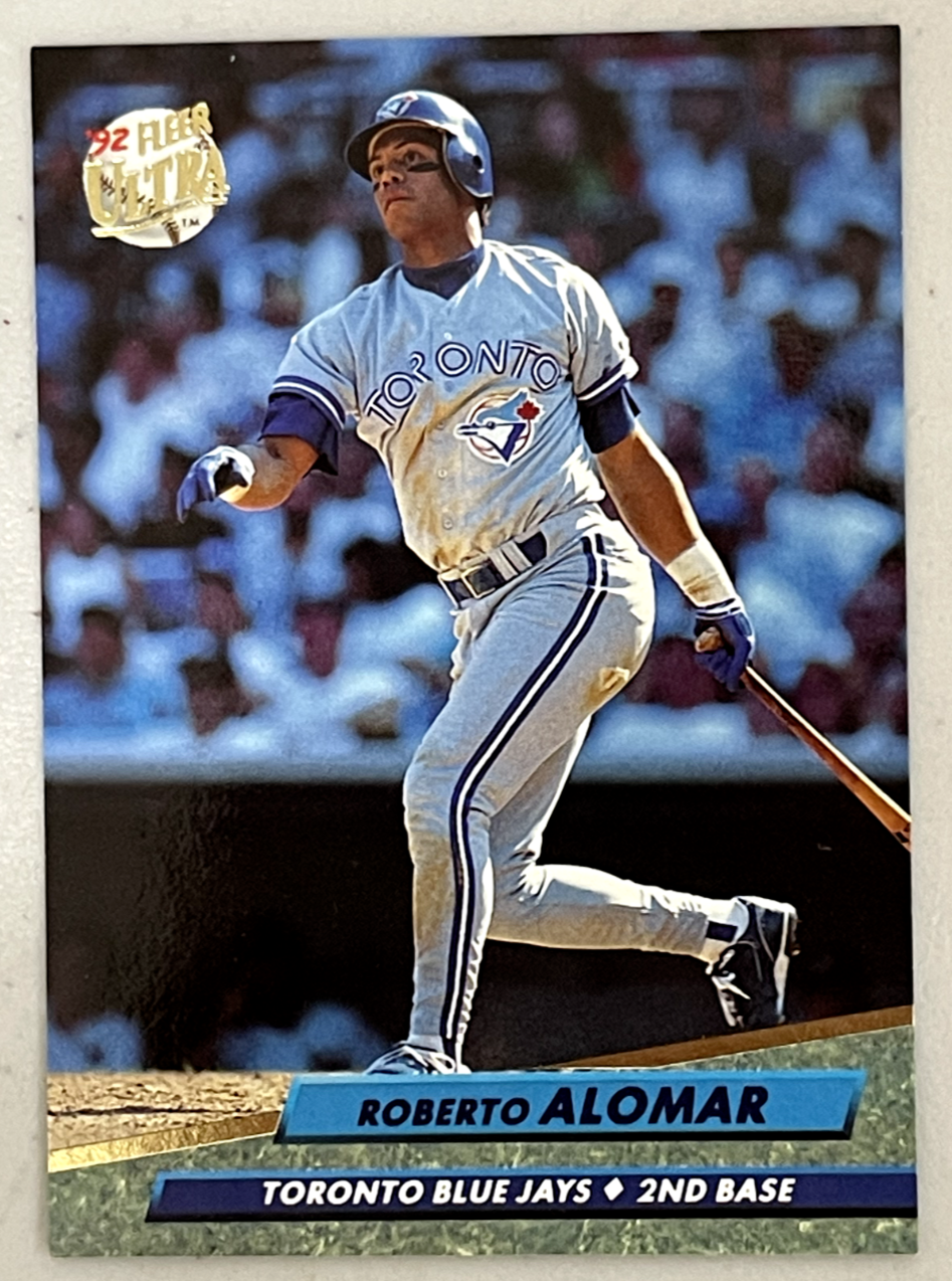 1992 Fleer Ultra Baseball Card #143 Roberto Alomar Toronto