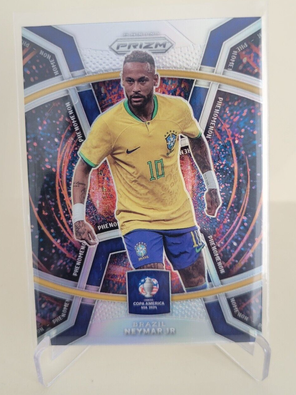 2024 PRIZM COPA AMERICA NEYMAR JR. PHENOMENON SILVER PRIZM 2024 PRIZM COPA AMERICA NEYMAR JR. PHENOMENON SILVER PRIZM