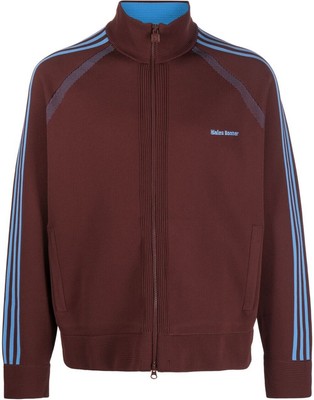 Adidas X x Wales Bonner Statement Knit Track Top Brown