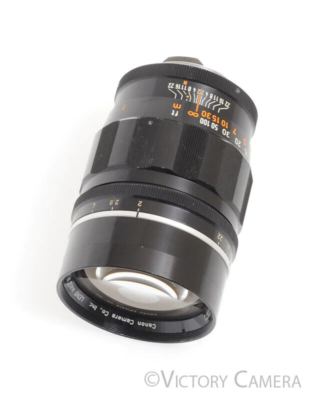 CANON Lens 100mm f/3.5 LTM ライカマウント Canon 100mm f3.5 LTM $90 – gordy's camera straps