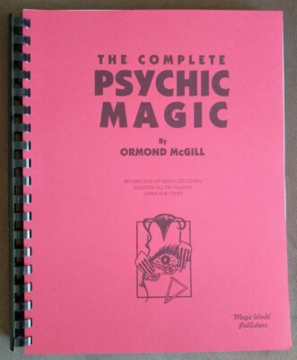 The Complete Psychic Magic by Ormond McGill--Contains all six volumes plus index