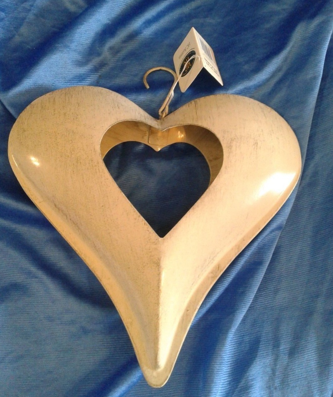 Heart Shaped Tea Light Candle Hanging METAL BOYDS Valentine's Day Henry Curtis