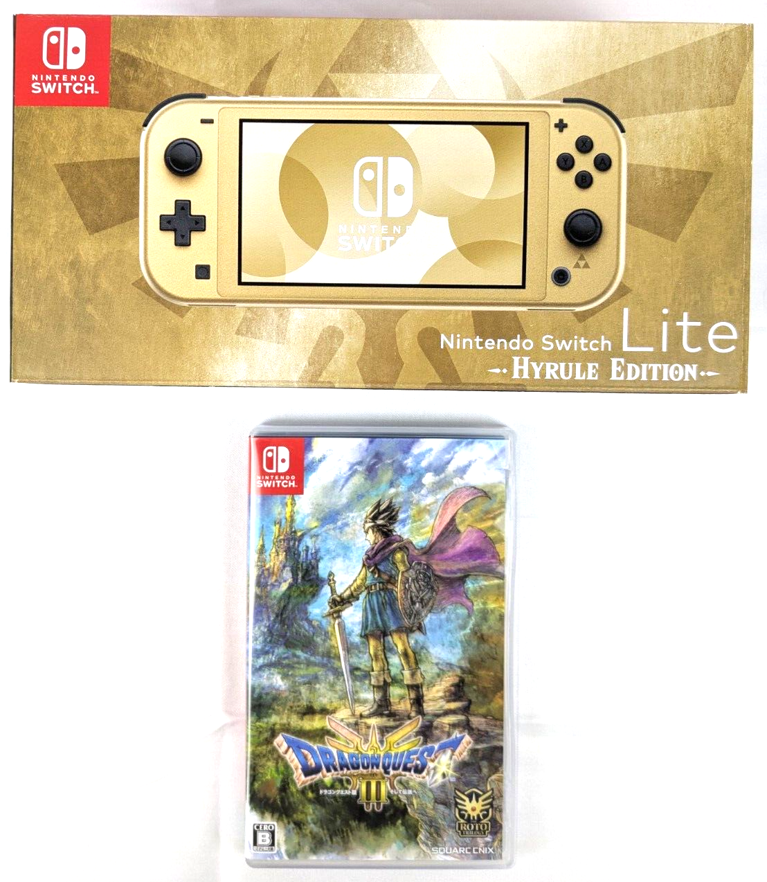 Nintendo Switch Lite ピンク とドラクエ３ Nintendo Switch Lite Hyrule Edition + Dragon Quest 3 Remake
