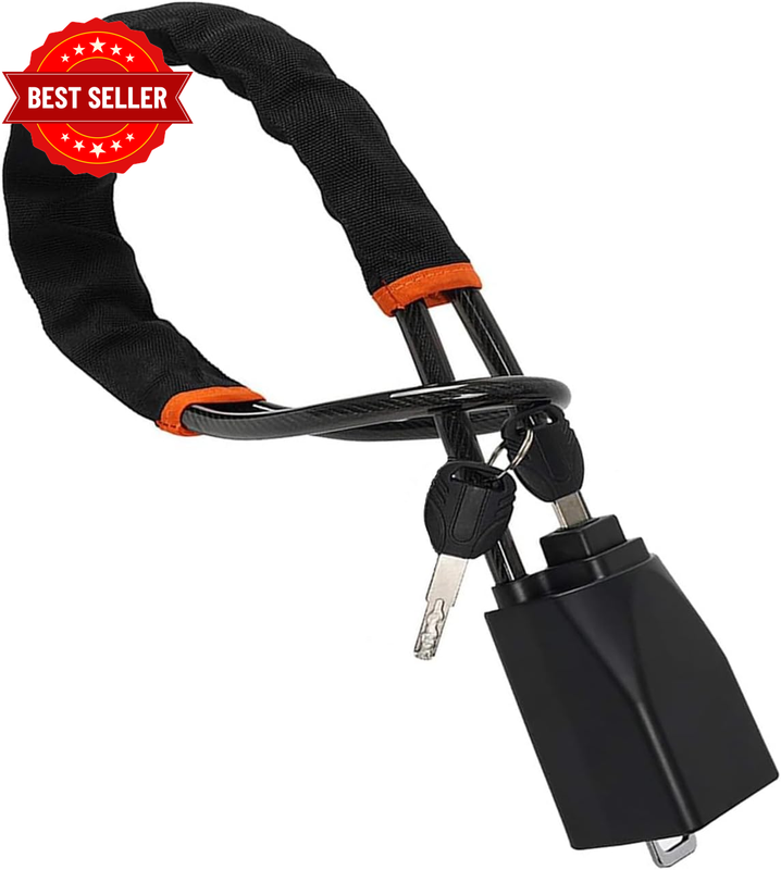 Steering Wheel Lock to Seat Belt with 2 Keys, Anti-Theft Device Car Seat Belt Lo
