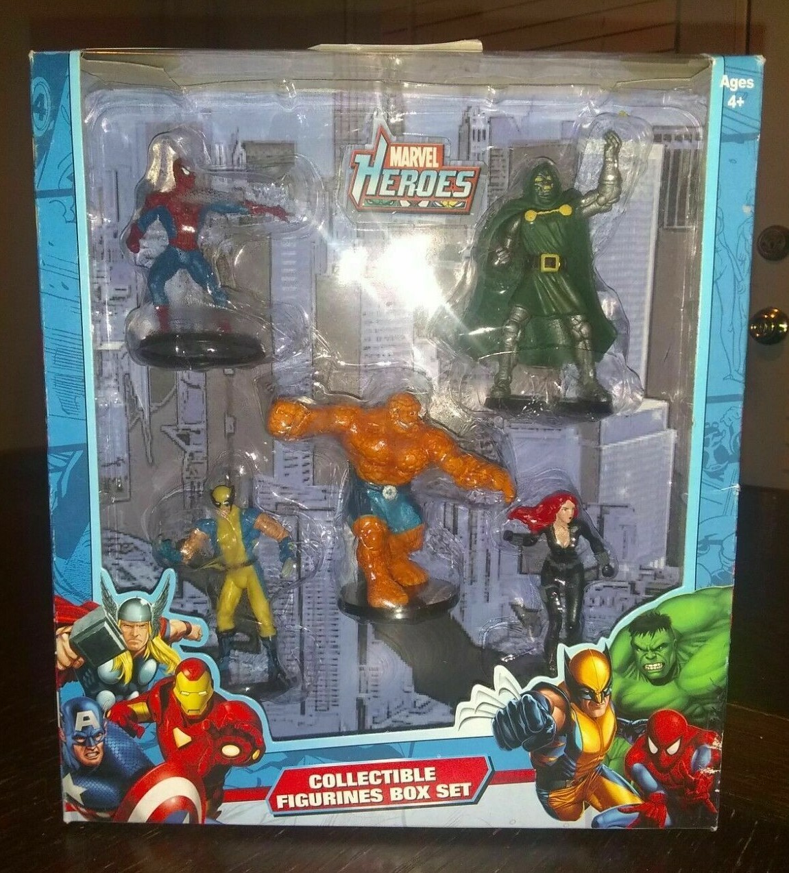 Marvel Heroes Collectible Figurines Box Set 5 Figures Marvel Heroes Collectible Figurines Box Set 5 Figures