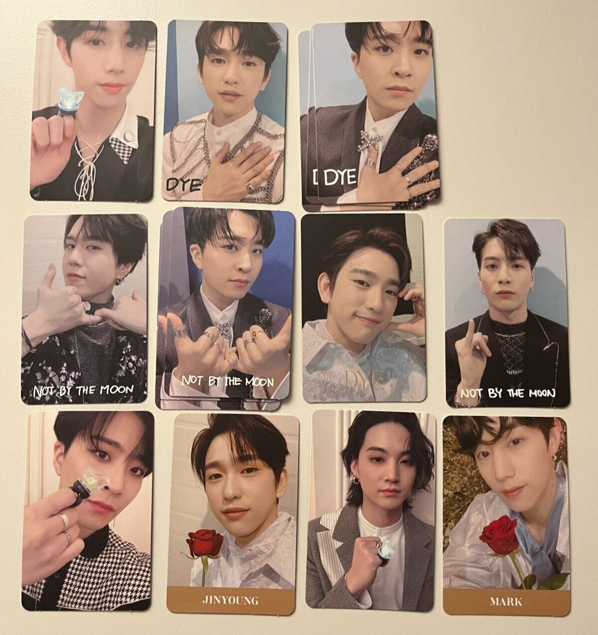 GOT7 Official Photocard MINI ALBUM [DYE]_Kpop-1 of 49 WINTER