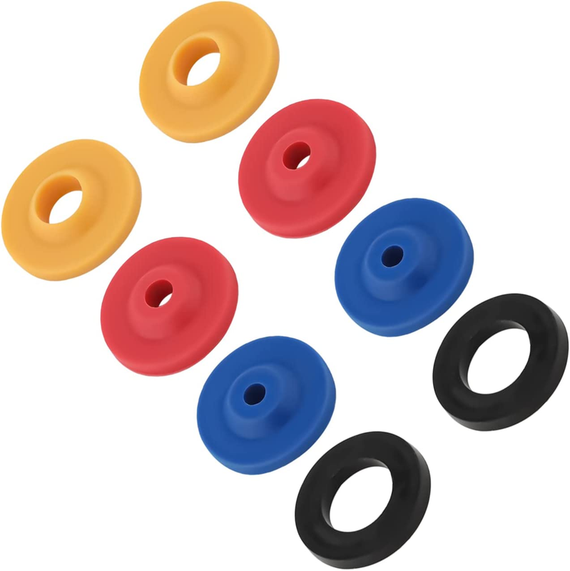 8Pcs Water Flow Restrictor, Silicone Shower Flow Reducer Limiter in 4 Specificat