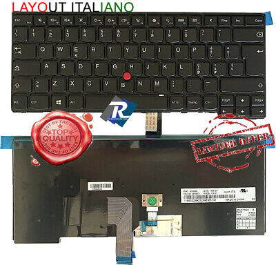 Tastiera italiana Lenovo ThinkPad T440 T440p T440s T450s L460 NERA