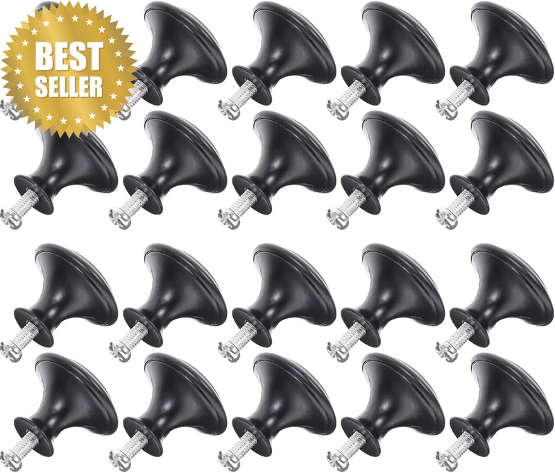 Paifencodill 20 PCS Vintage Cabinet Knobs, Chic Drawer Handles, Antique Kitchen