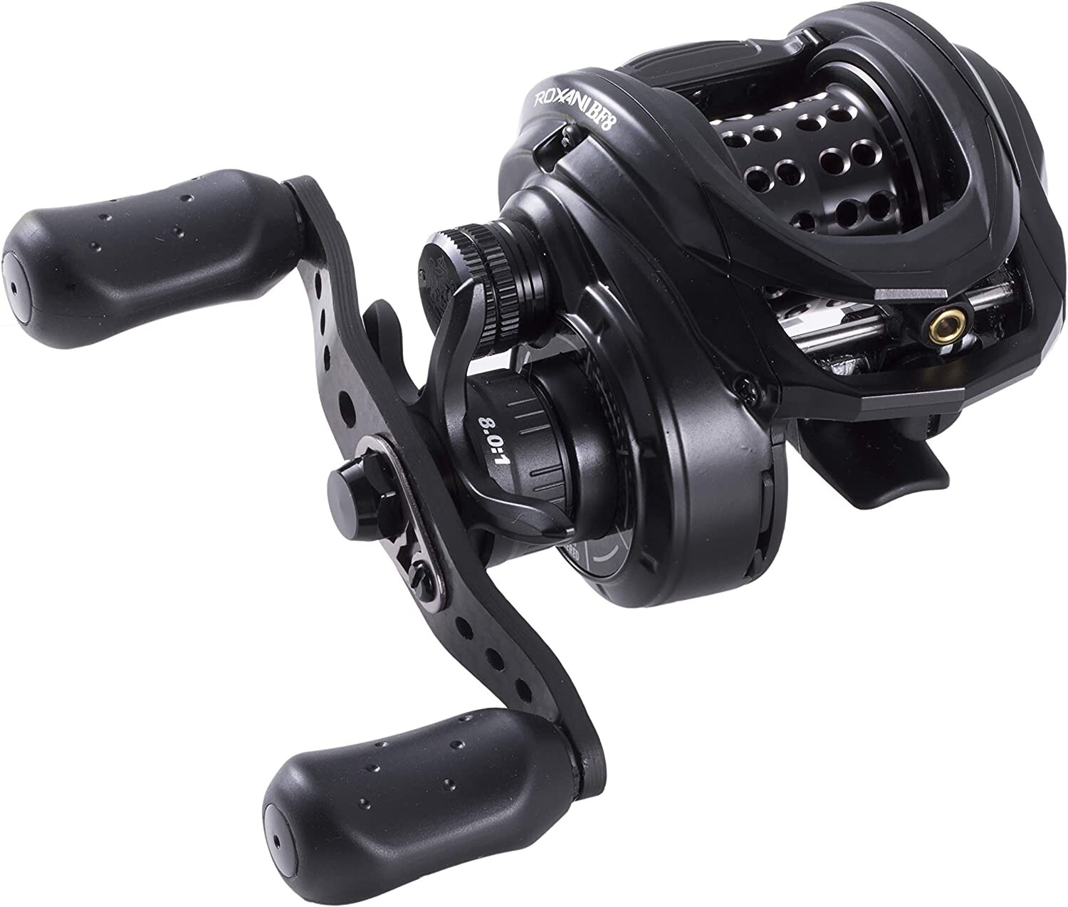 Abu Garcia RoxaniBF8-L【ぽんぽん】 ABU GARCIA Low Profile Baitcasting Lefthanded Reel ROXANI