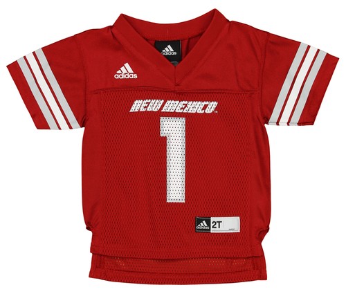 Футбольная майка Adidas New Mexico Lobos NCAA Toddler #1, красная