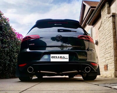Beluga Racing VW 15-17 GOLF GTI MK7 MKVII 2.0T Light Weight Catback Exhaust 