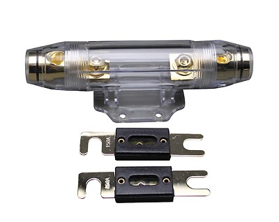 NY Ship Anl Fuse Holder Distribution Inline 0 4 8 Ga Free 200A Anl Fuse Skfh127G