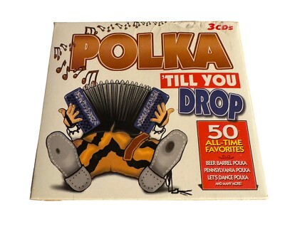 Polka 'Till You Drop 3-CD Set  Madacy Entertainment Group - 2003 New/Sealed