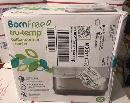 Born Free Tru-Temp Bottle Warmer+Cooler New