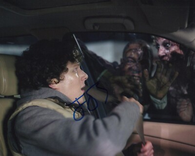 JESSE EISENBERG SIGNED ZOMBIELAND PHOTO (2)