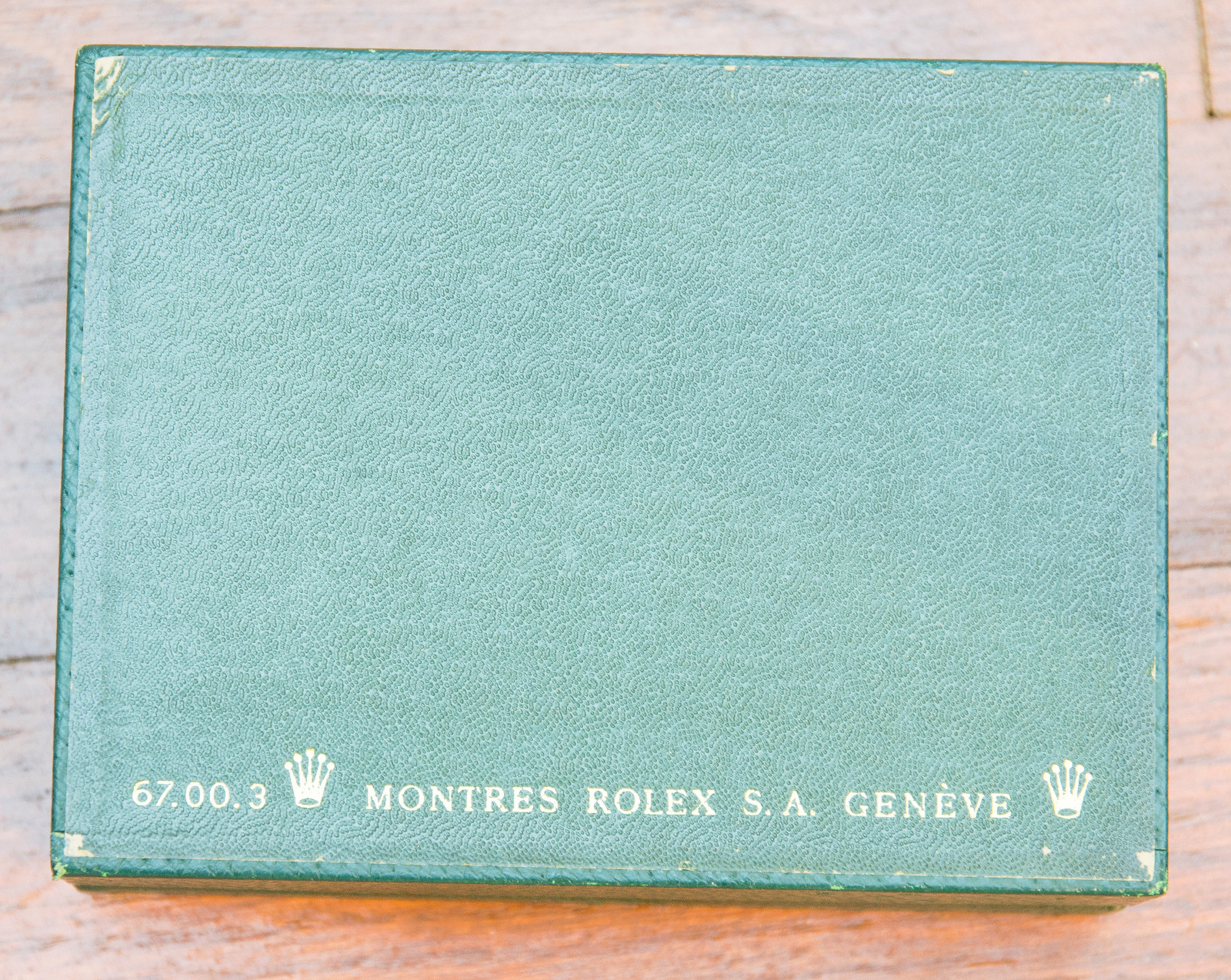 VINTAGE ROLEX Submariner, Daytona, Datejust, etc.  Watch Box 67.00.3 & Paperwork