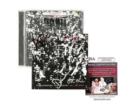 The Airborne Toxic Event Band Original Lineup Signed All At