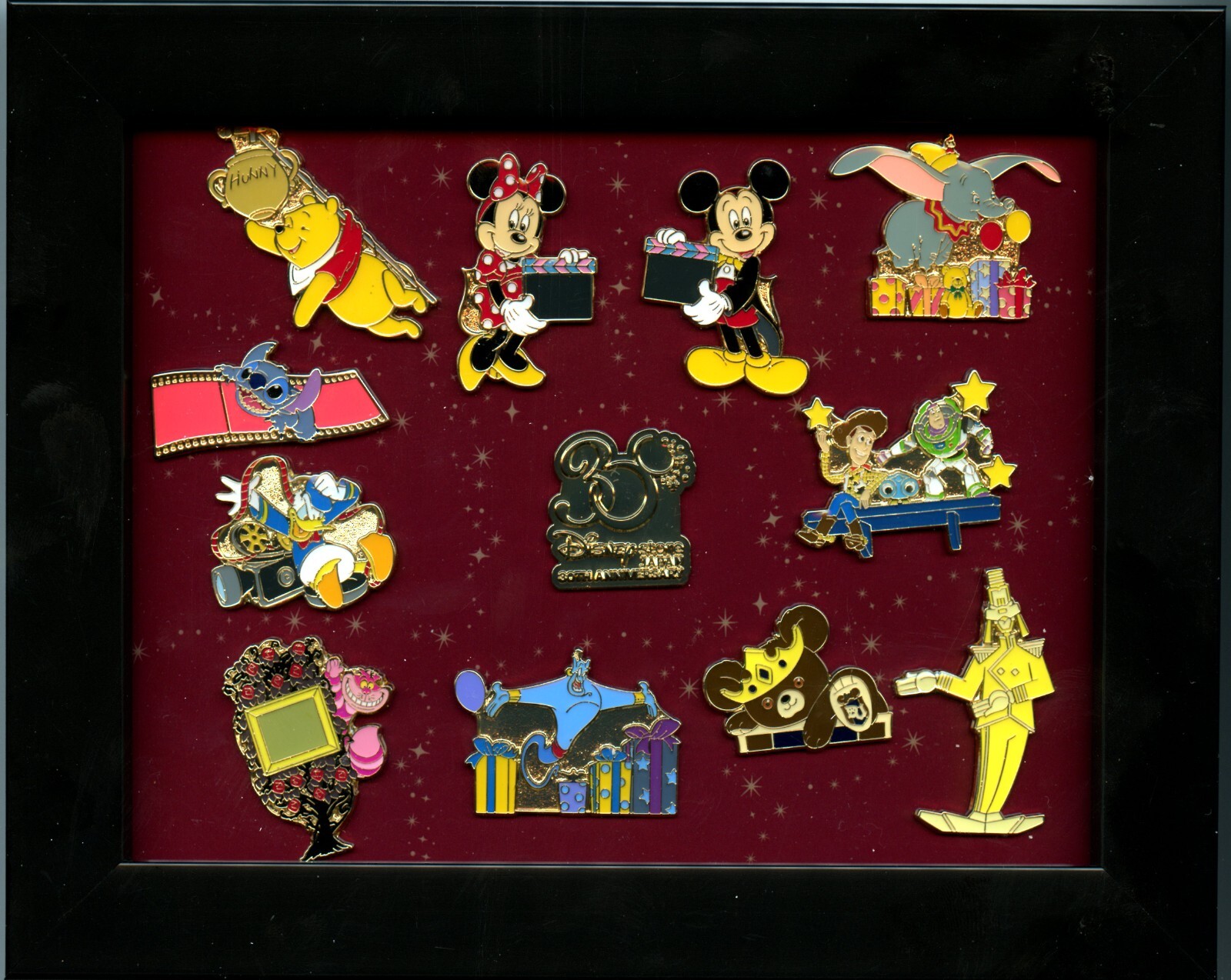 Disney - ☆ぼーさん☆ 30th JDS Japan Disney Store Pooh Stitch Cheshire Dumbo Buzz