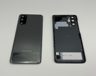 Original OEM Samsung Galaxy S20 Back Glass Cover SM-G980 with Camera Lens