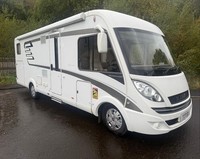 Hymer B704 Premium Line 4 Berth 4 Belts Rear Fixed Bed 2017 Motorhome For Sale 