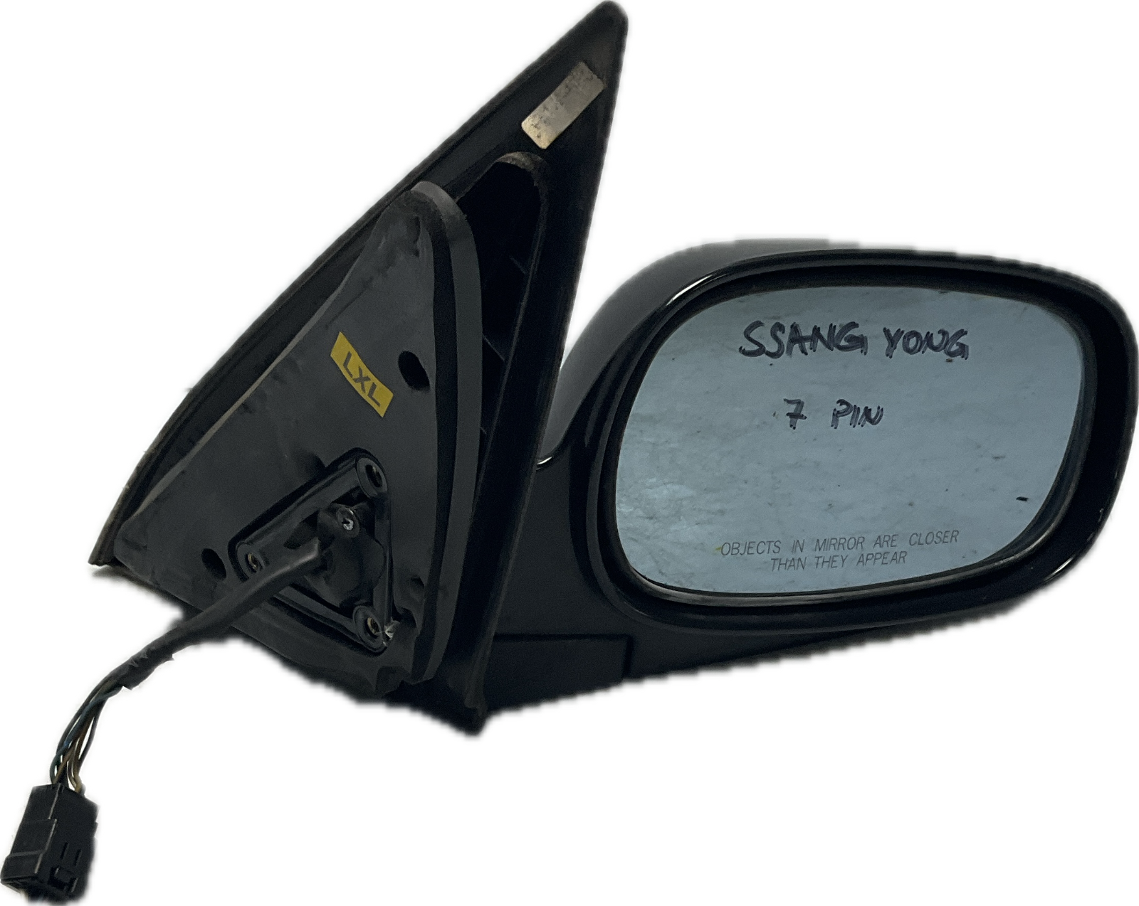 Specchio specchietto retrovisore destro USATO per SSANGYONG REXTON 7 PIN