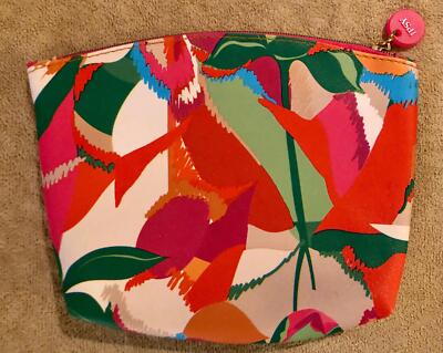 Ipsy Wildflowers Glam Makeup Zipper Closure