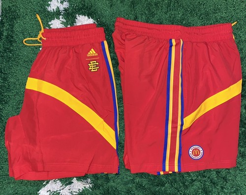 うっちー　adidas McDonald’s shorts adidas ERIC EMANUEL McDonalds Shorts | Red | Men's – stripe